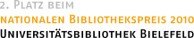 Bibliothek des Jahres 2010: Spitzenplatz f&uuml;r die Universit&auml;tsbibliothek Bielefeld