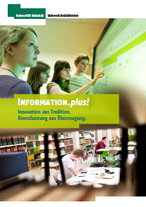 Information.plus! Innovation aus Tradition. Dienstleistung aus &Uuml;berzeugung (PDF - 5,4 MB)