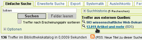 Treffer aus anderen Quellen