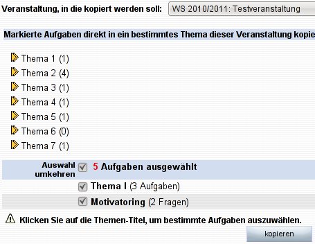 Daten kopieren