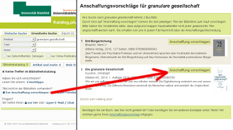 Anschaffungsvorschlag